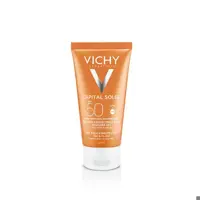 کرم ضد آفتاب کاپیتال سولیل پوست نرمال و خشک ویشی - VICHY CAPITAL SOLEIL SPF 50 Velvety cream skin perfecting action