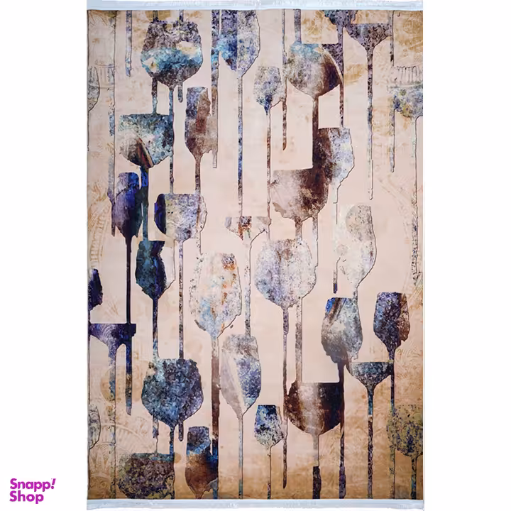 فرش ماشینی کد 101491 رنگ زمینه چند رنگ