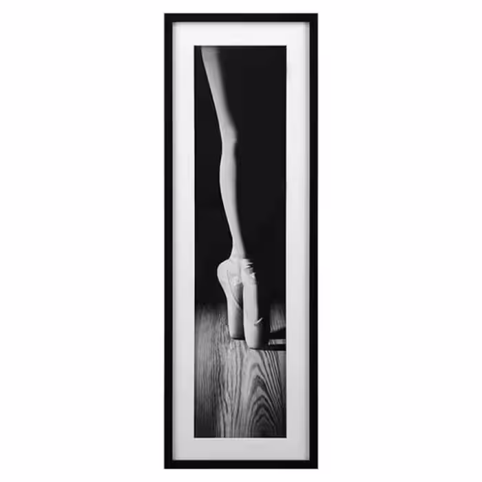 تابلو مدرن بالرین (LEGS ON POINTE) کد GW-99101-A-WH/BL