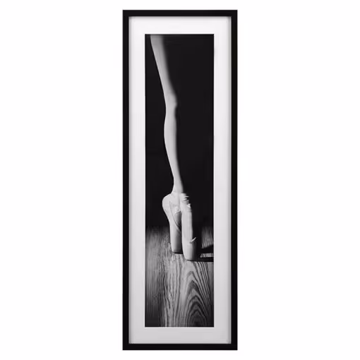 تابلو مدرن بالرین (LEGS ON POINTE) کد GW-99101-A-WH/BL