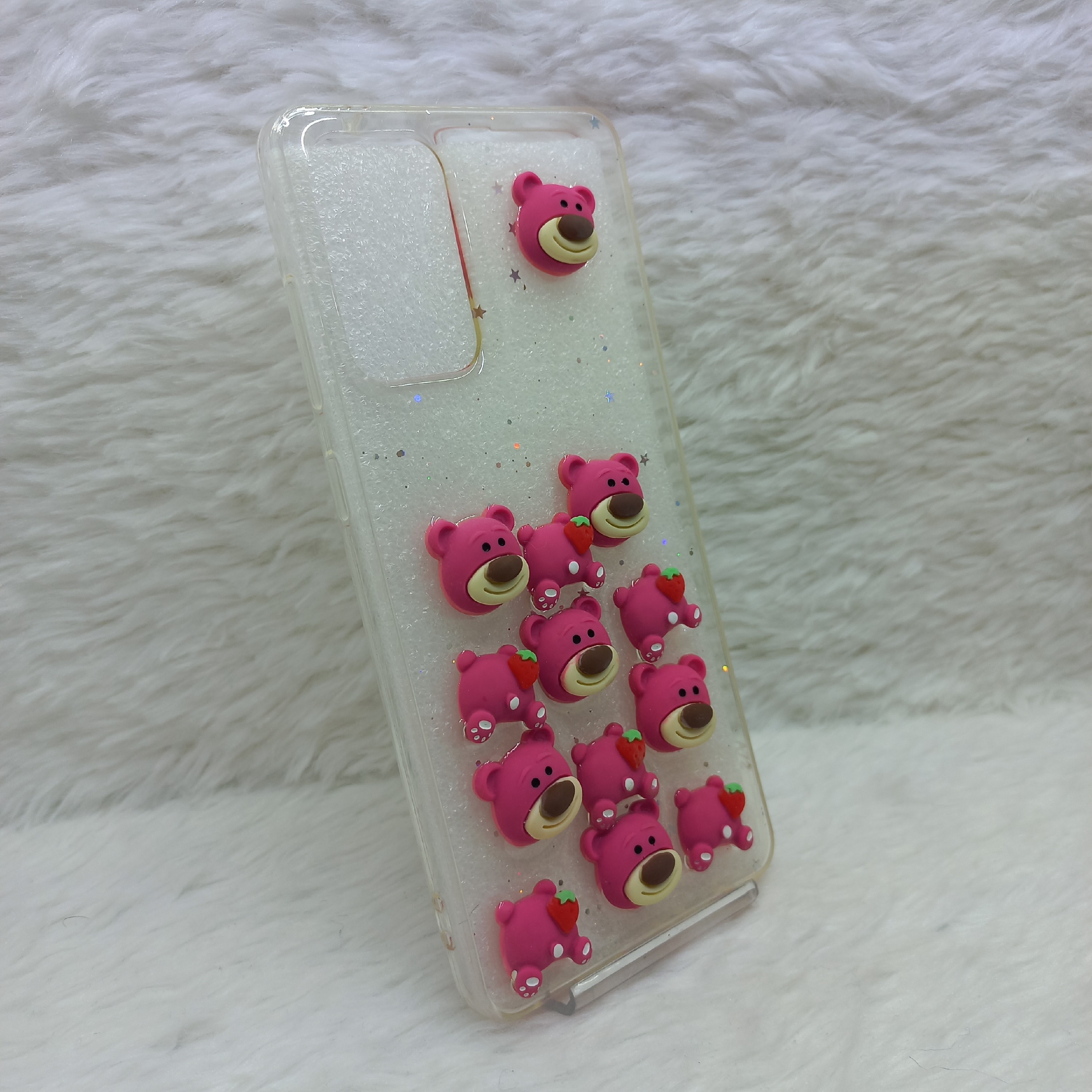 گارد (قاب) گوشی دخترانه A72 مدل برجسته طرح پاندا مناسب گوشی Samsung A72