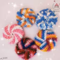 اسکاچ بافتنی ظرفشویی طرح  پیچک