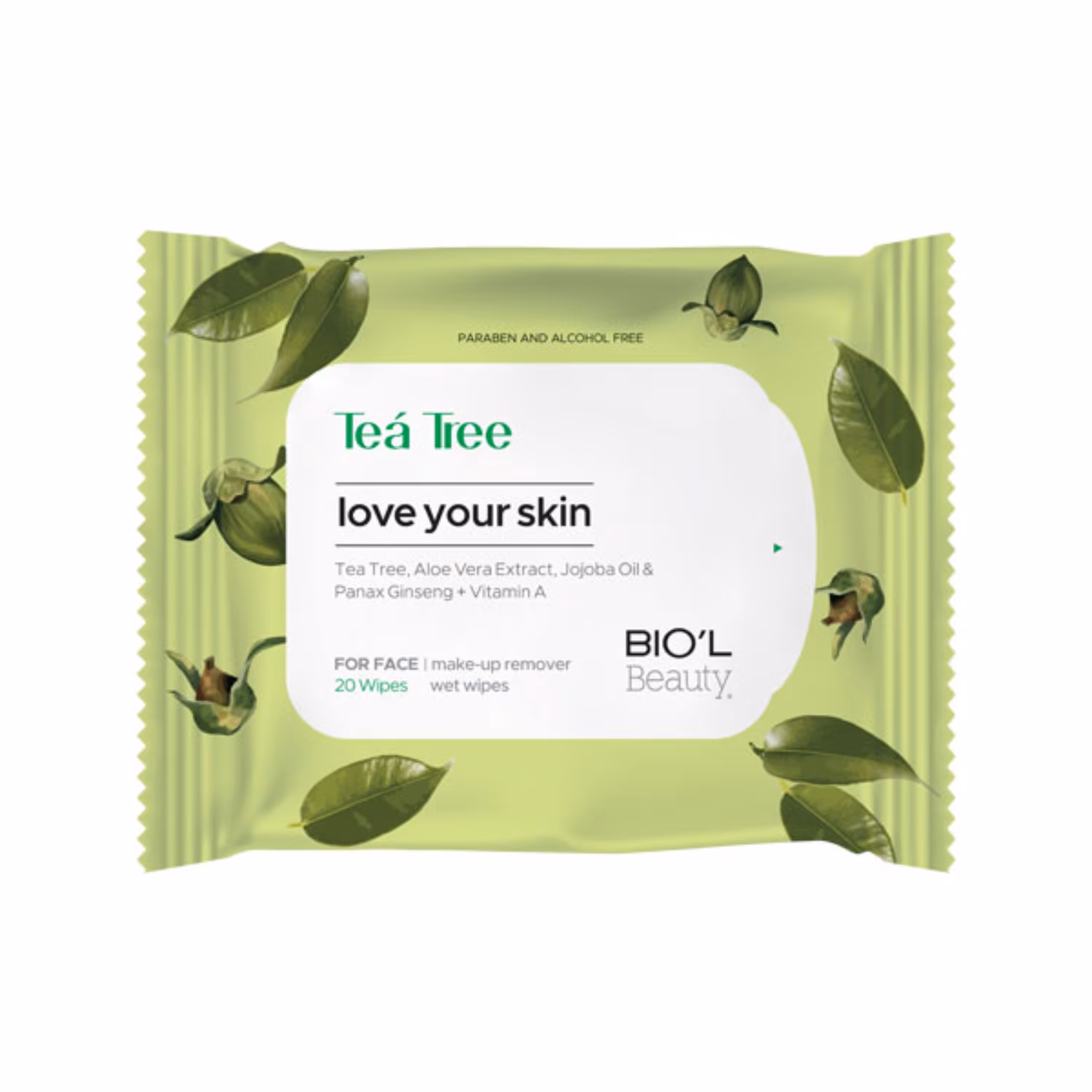 دستمال مرطوب تی تری مخصوص پوستهای چرب (BIOL)