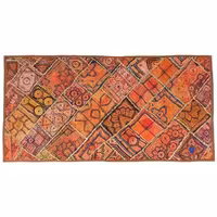 رومیزی مستطیل سوزن دوزی گلابتون کد ZARIMOSBO5