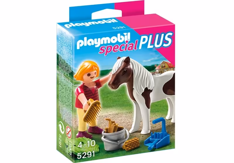 girl with pony کد5291