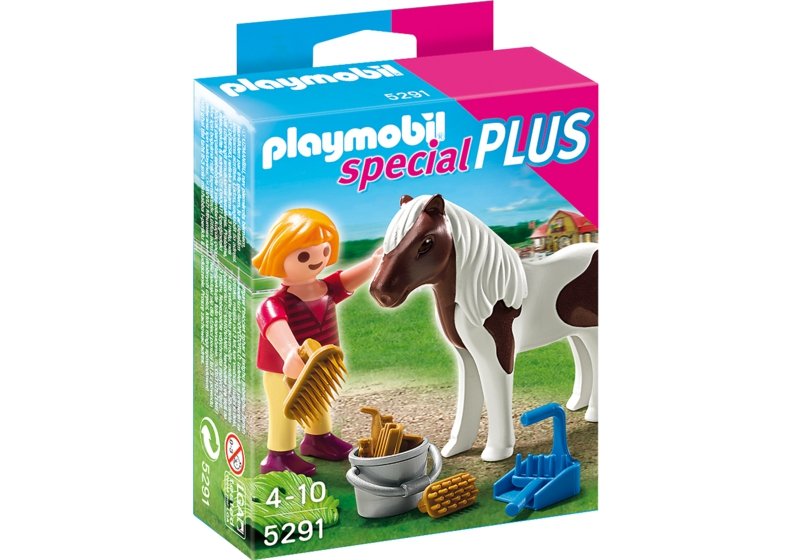 girl with pony کد5291