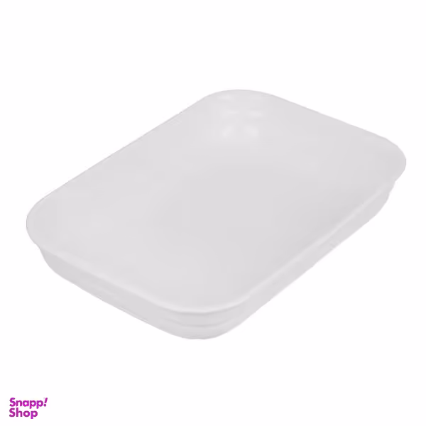 دیس چینی مستطیل لازانیا چینی زرین ایران سایز 40 درجه عالی