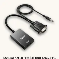 تبدیل VGA به HDMI رویال مدل RV-315