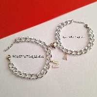 ست دستبند مگنتی ( ست دوستی ) ست دستبند کارتیر  دستبند دوستی ست زنجیر کارتیر رنگ ثا ( قبل از سفارش از حروف موجودی بگیرید)