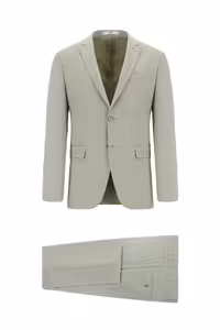 کت وشلوار سبز مردانه و شلوار کلاسیک پشمی باریک فوق العاده Kiğılı