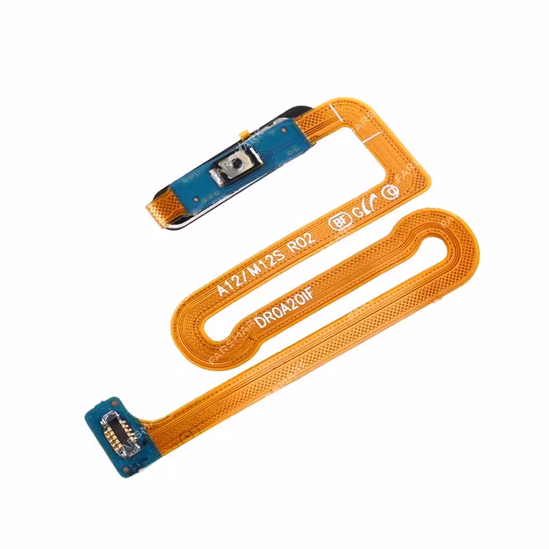   سنسور اثر انگشت سامسونگ A12  اصلی رو کاری مشکی a12