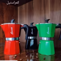 اسپرسوساز موکاپات 6 کاپ رنگی 