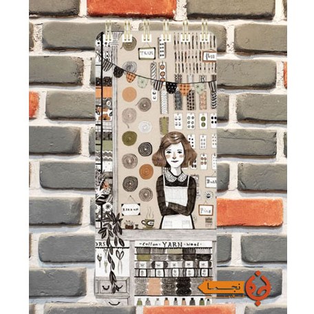 دفترچه لیست کار تودو لیست طرح دختر  کد M27