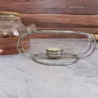 وارمر فلزی مدل قایقی نقره ای