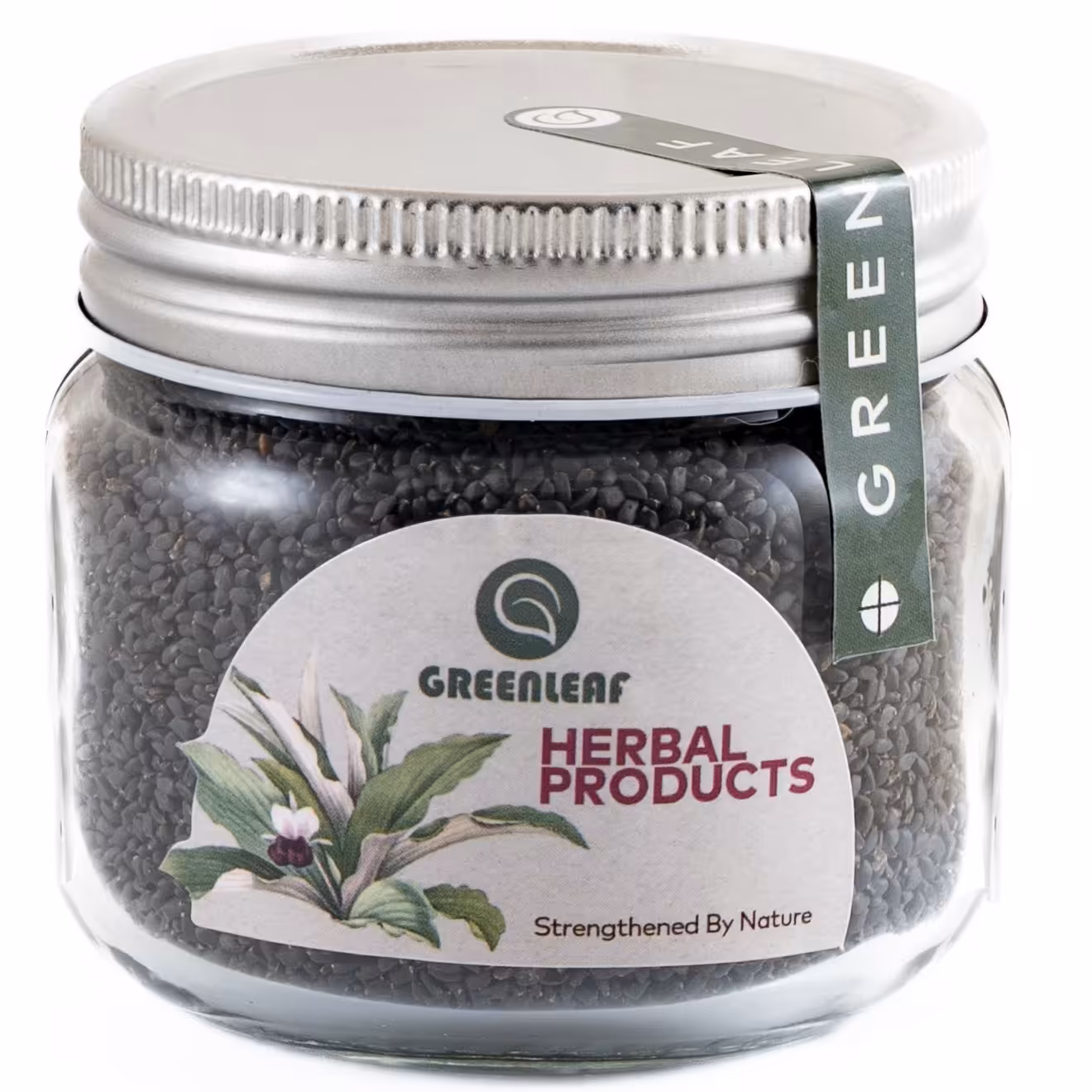 تخم شربتی اعلا - 120 گرمی شیشه ای گرین لیف