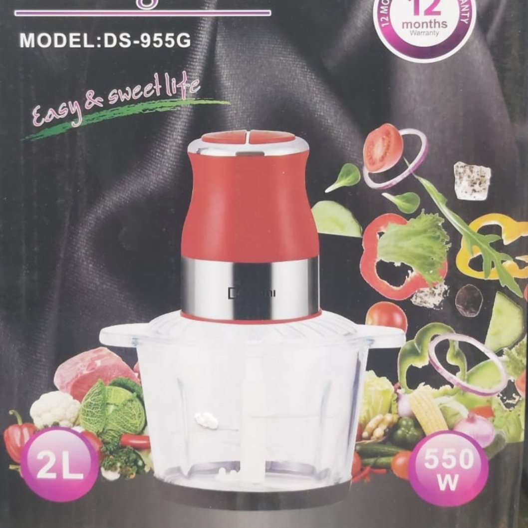 خرد کن 2 لیتر دسینی مدل 955 قدرت موتور 550 وات