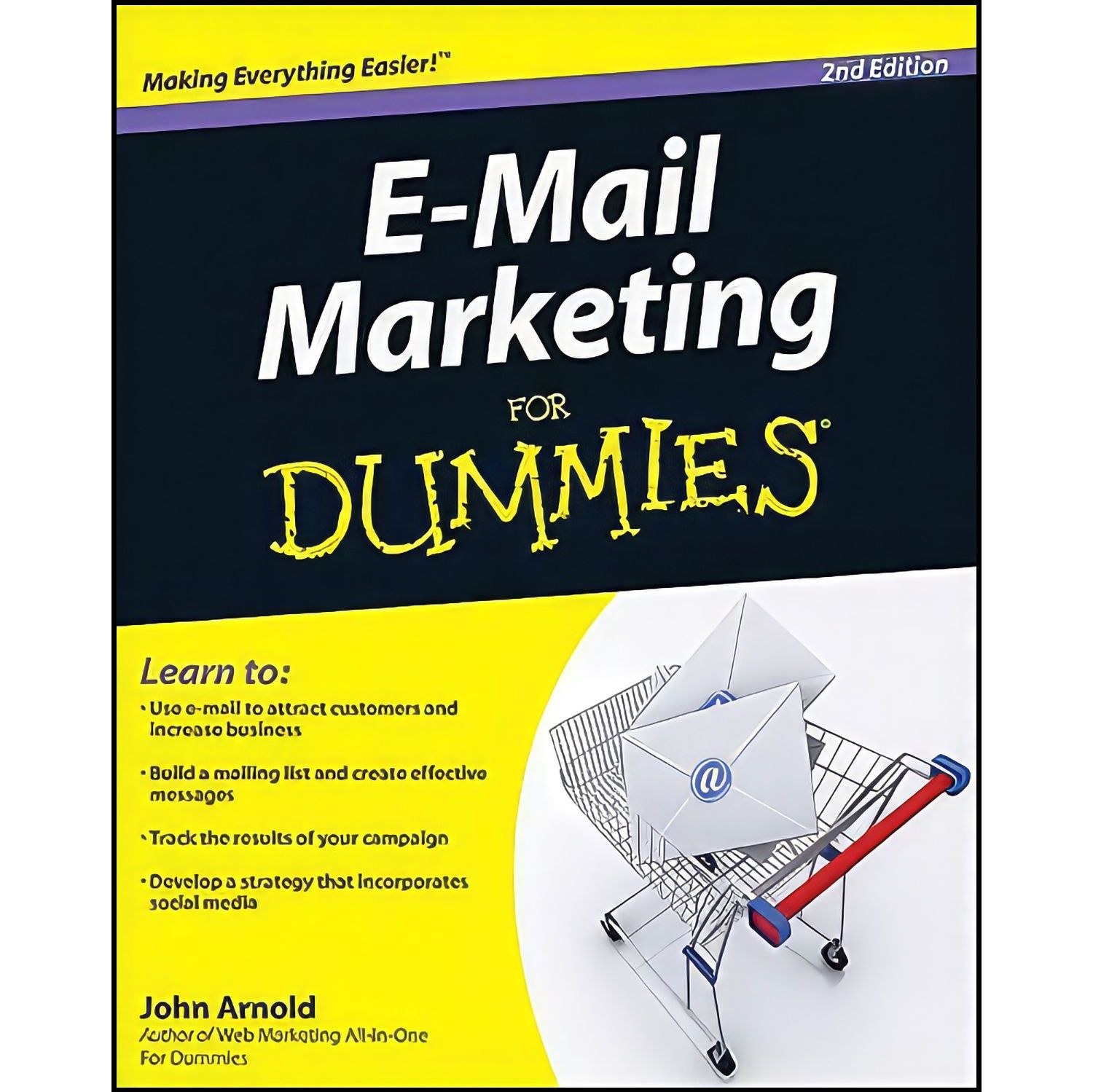 کتاب زبان اصلی EMail Marketing For Dummies اثر John Arnold
