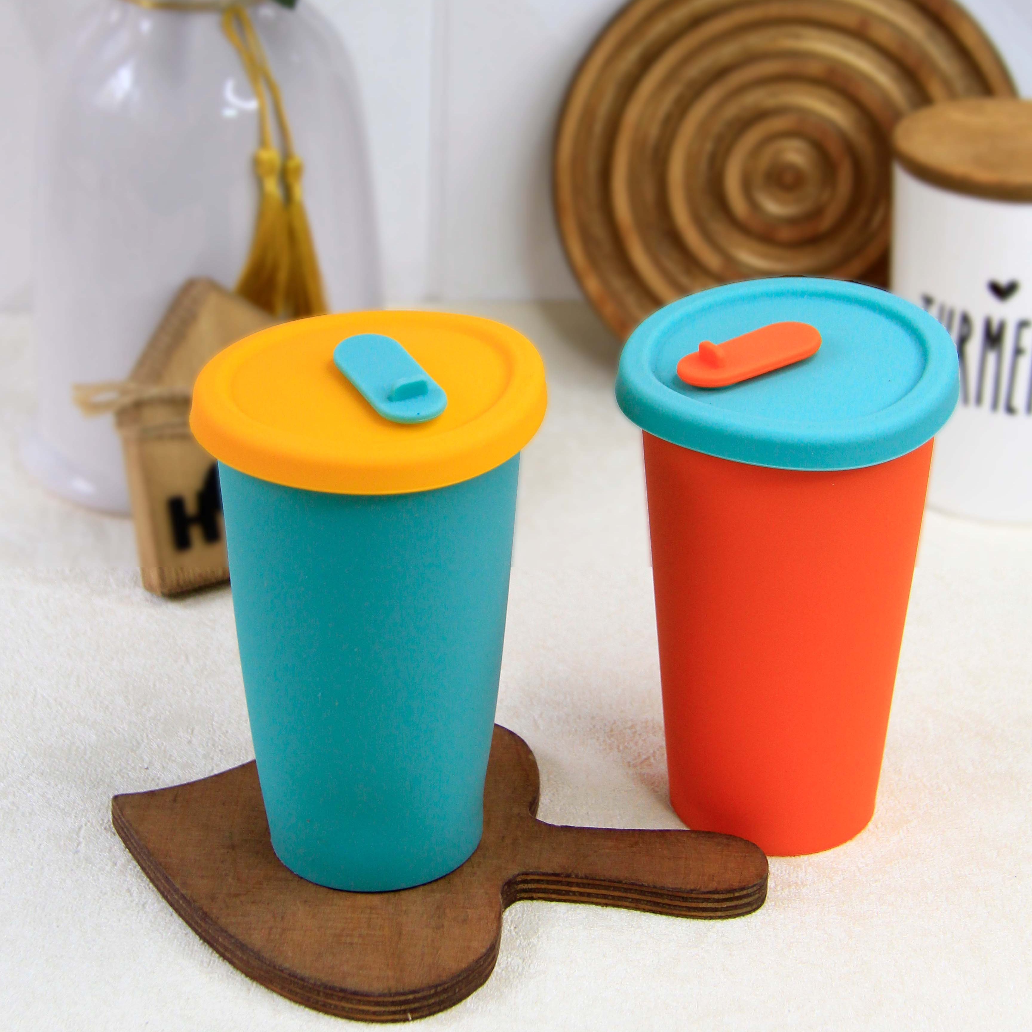 یه ماگ نشکن و خفن برای تمام عمرجنسشون سیلیکونی هست با کیفیت درجه یک