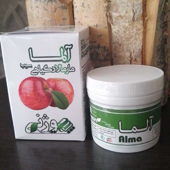 مارمالاد گیاهی سیب ضد سودا