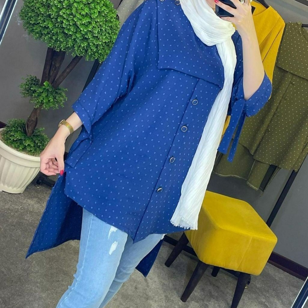 نیلا گرهی اشکی 
جنس ابروبادی اشکی  مرغوب  
فرسایز