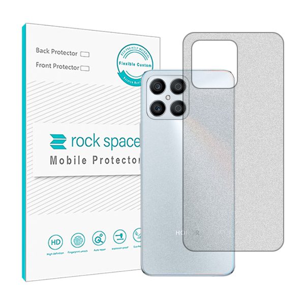 گلس محافظ پشت گوشی آنر X8 مدل نانو هیدروژل مات برند راک اسپیس کد 20158S