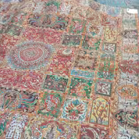 ترمه ابریشمی با طرح ترنج