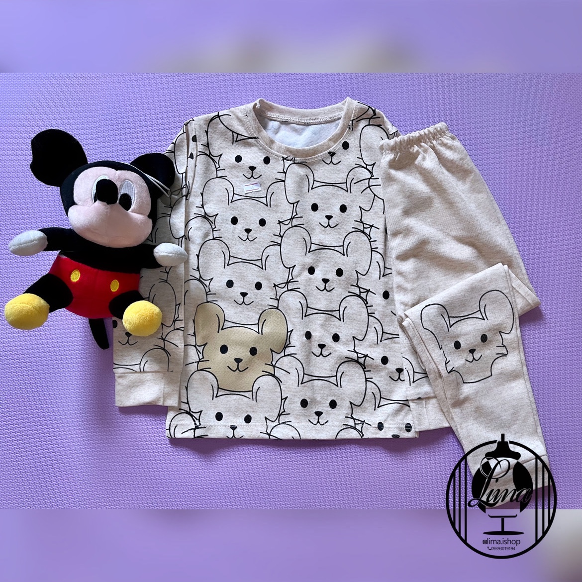 بلوز شلوار پسرانه موش