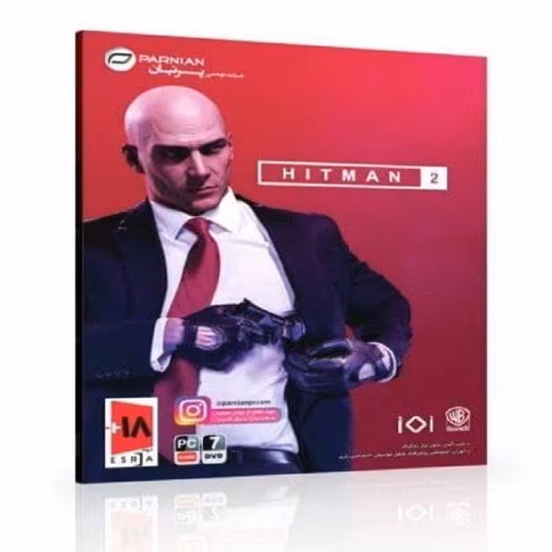  تعداد 4 دیسک.    Hitman 2  هیتمن 2 بازی کامپیوتر