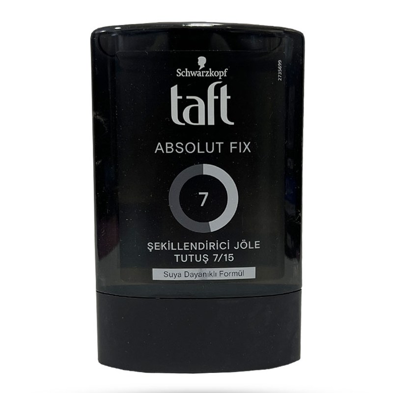 ژل مو تافت Taft مدل ABSOLUT FIX شماره 7 حجم 300 میل