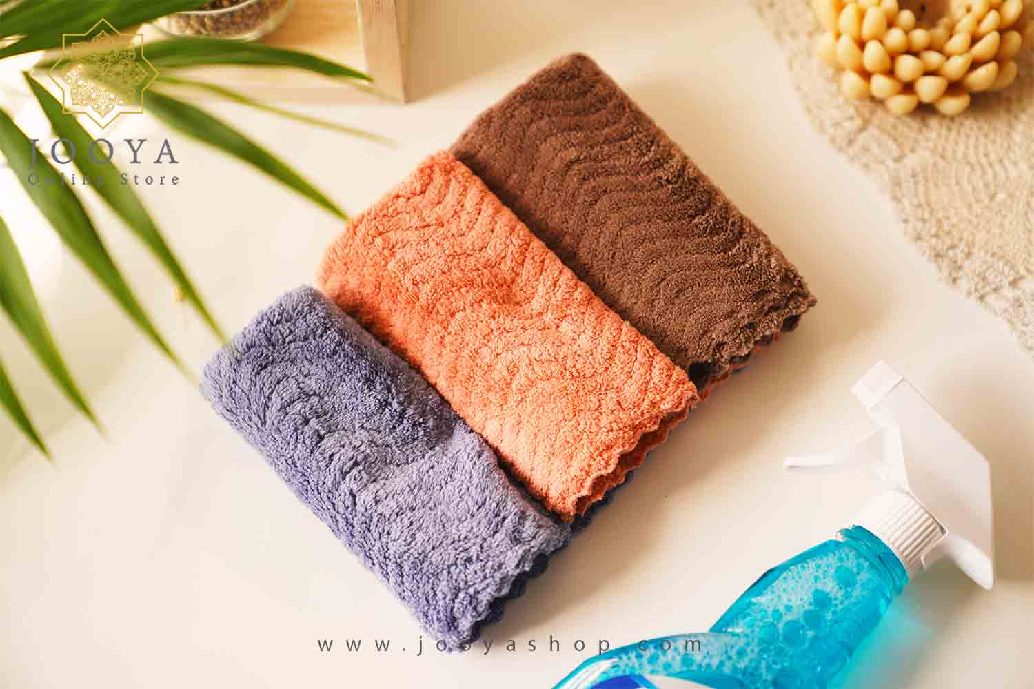 دستمال آشپزخانه 3 عددی پاپیما