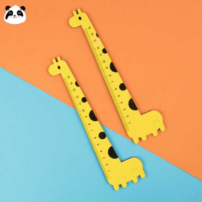 خط کش چوبی زرافه