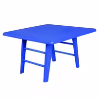 میز کودک مربع مینی تیکا رنگ آبی پر رنگ P/TF0307/3783