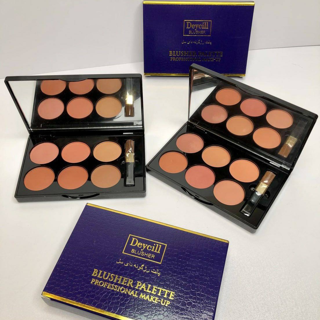 پالت رژگونه شش رنگ دایسل