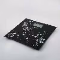 ترازو حمام طرح بزرگ مشکی