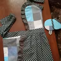 پیشبند مدل قلبی چین دار