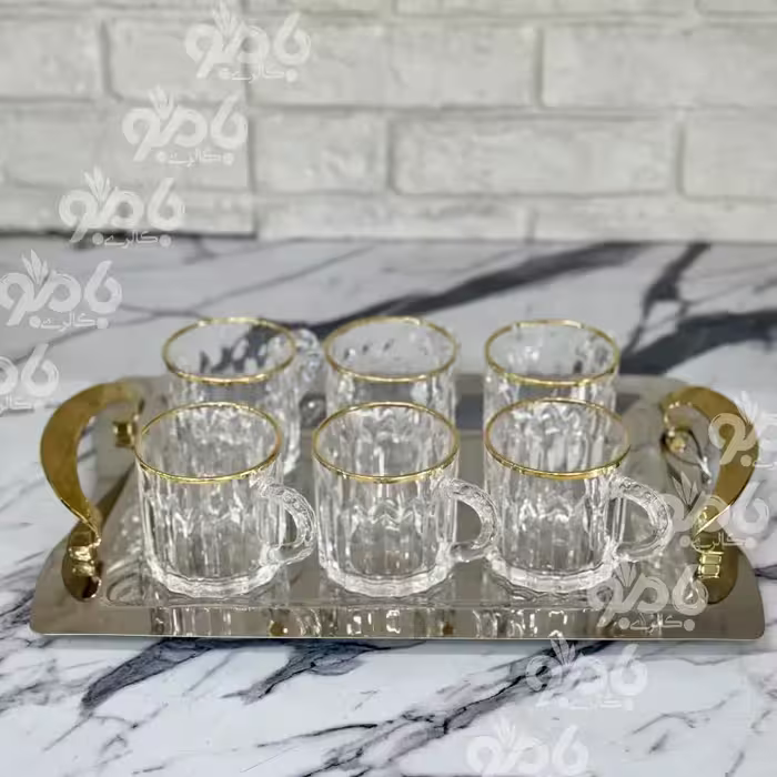 فنجان نیو جنوا لب طلا