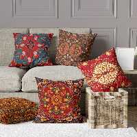 ست کوسن 5 تکه مخمل کد       44