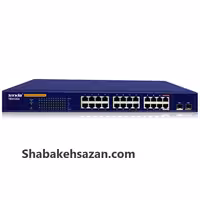 سوییچ هوشمند 24 پورت 10/100 تندا تی ای اچ 1224