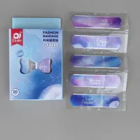 5 عدد چسب زخم طرح کهکشانی فانتزی نوشت افزار تحریری وارداتی و باکیفیت