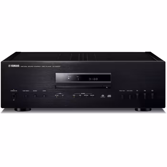 یاماها پلیر CD مدل CD-S3000 Natural Sound CD Player مشکی - Hiapple.ir