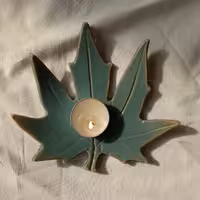 جاشمعی سرامیکی برگ