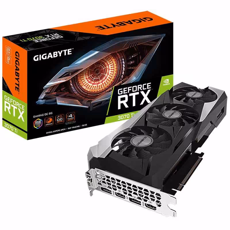 کارت گرافیک گیگابایت RTX 3070 Ti Gaming OC
