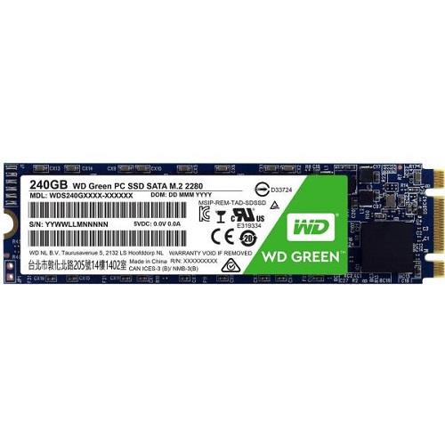 حافظه SSD وسترن دیجیتال مدل GREEN WDS 240 M2