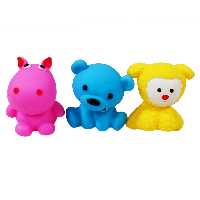 پوپت حمام طرح حیوانات 3 عددی پرهام تویز