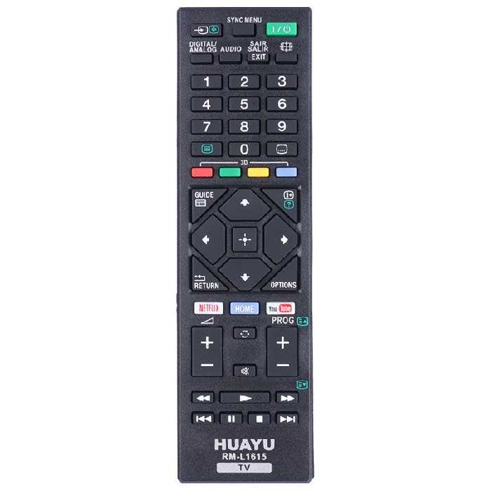 کنترل همه کاره تلویزیون Huayu RM-L1615