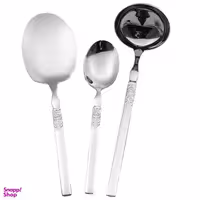 سرویس کفگیر و ملاقه 3 پارچه جی فی نی مدل 55