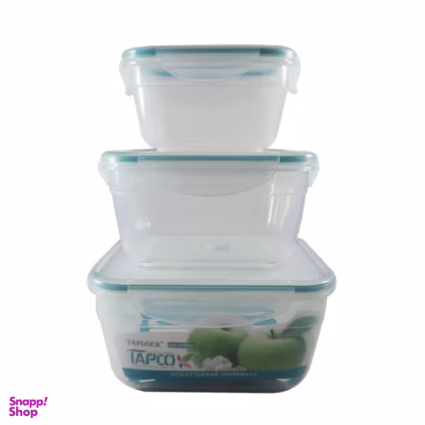 ظرف نگهدارنده تاپکو مدل Top Lock-GA کد 423 مجموعه 3 عددی