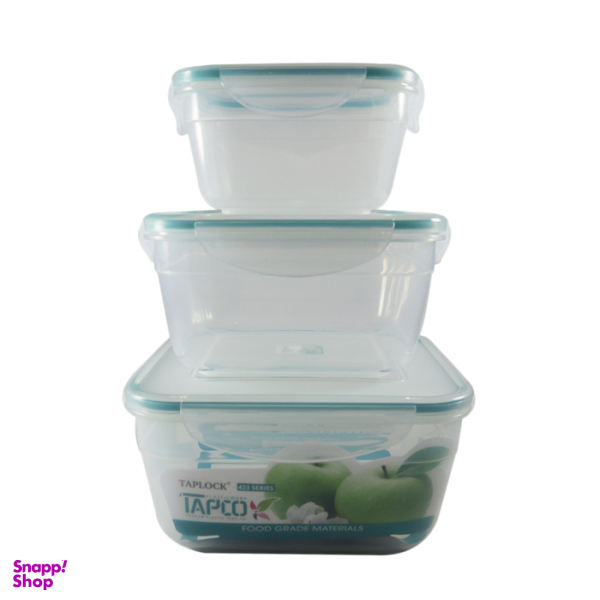 ظرف نگهدارنده تاپکو مدل Top Lock-GA کد 423 مجموعه 3 عددی