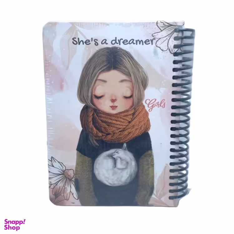 دفترچه دات نوت سری She طرح is a Dreamer