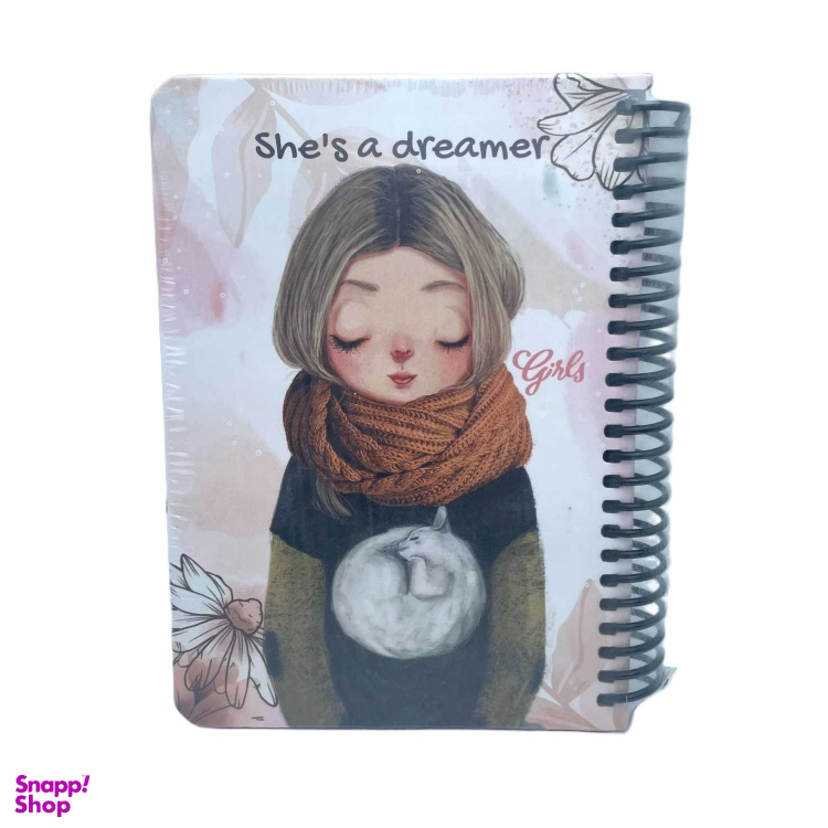 دفترچه دات نوت سری She طرح is a Dreamer